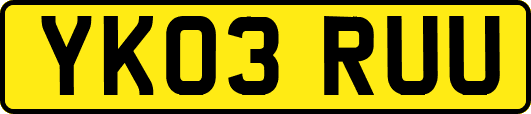 YK03RUU