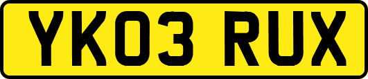 YK03RUX