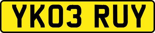YK03RUY