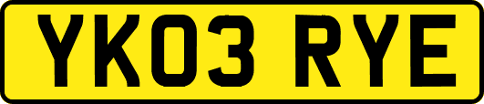 YK03RYE