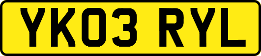 YK03RYL