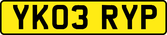 YK03RYP