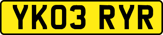 YK03RYR