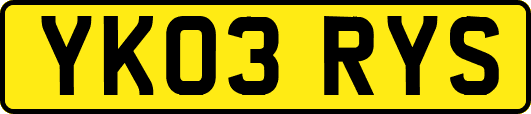 YK03RYS