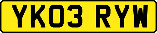 YK03RYW