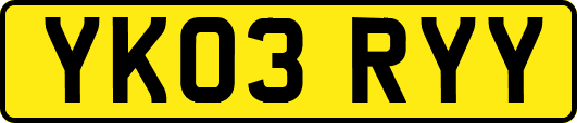 YK03RYY