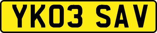 YK03SAV