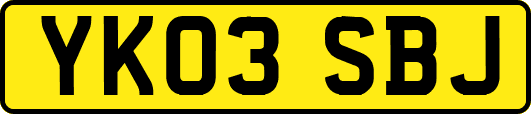 YK03SBJ