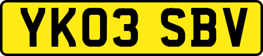 YK03SBV