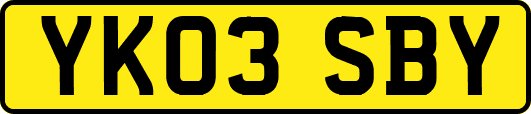 YK03SBY