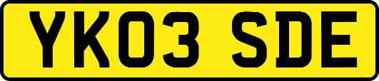 YK03SDE