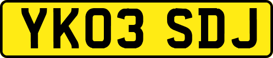 YK03SDJ