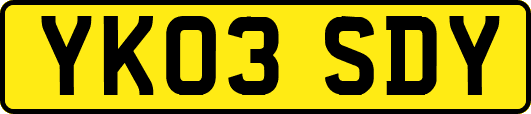 YK03SDY