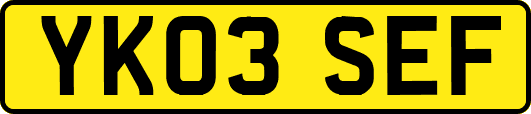 YK03SEF