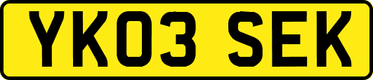 YK03SEK