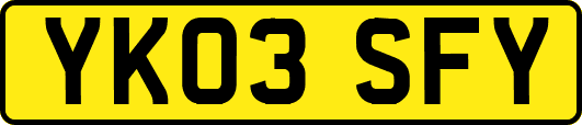 YK03SFY
