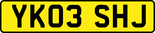 YK03SHJ