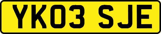 YK03SJE