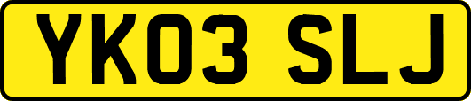 YK03SLJ