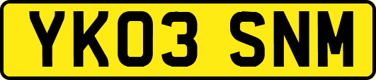 YK03SNM