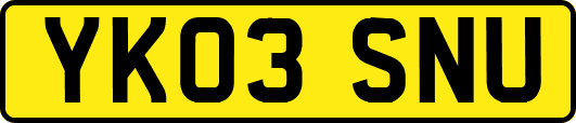 YK03SNU