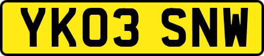 YK03SNW