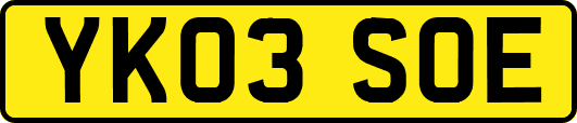 YK03SOE