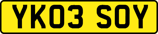 YK03SOY