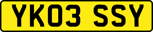 YK03SSY