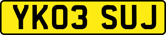 YK03SUJ