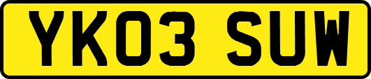 YK03SUW