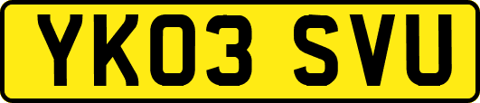 YK03SVU