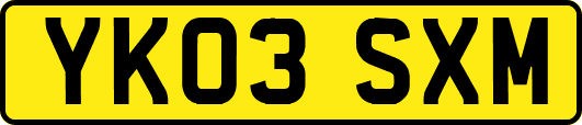 YK03SXM