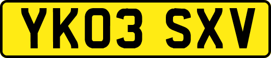 YK03SXV