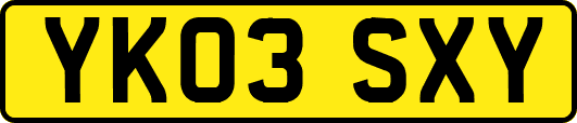 YK03SXY