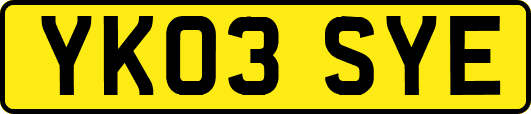 YK03SYE
