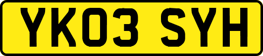 YK03SYH