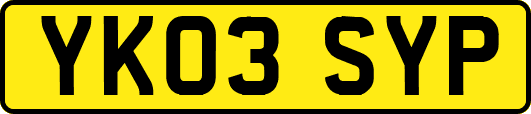 YK03SYP