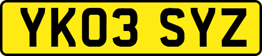 YK03SYZ