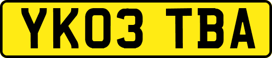 YK03TBA
