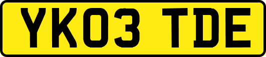 YK03TDE