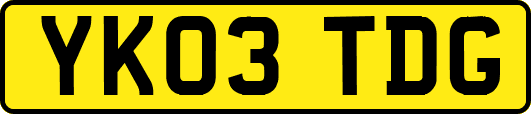 YK03TDG