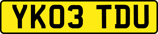 YK03TDU
