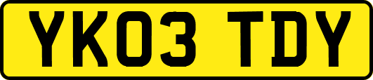 YK03TDY