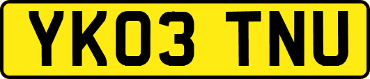 YK03TNU