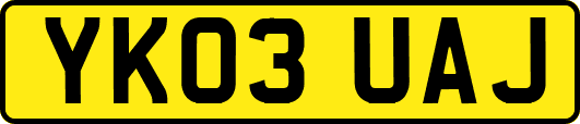 YK03UAJ