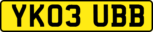 YK03UBB