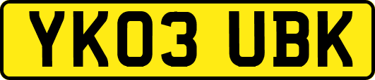 YK03UBK