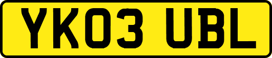 YK03UBL