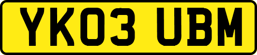 YK03UBM